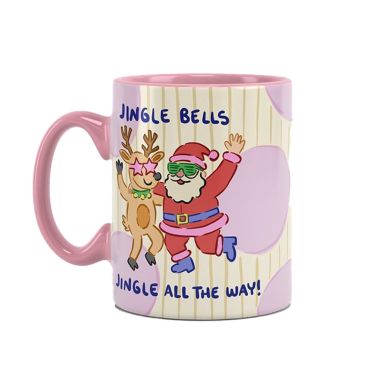 Hello Melody Jingle Bells Christmas Mug