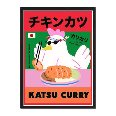 Katsu Curry A3 Print