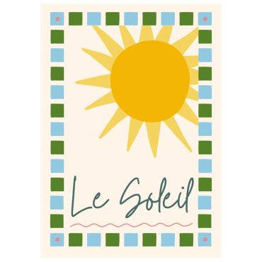 Le Soleil A3 Print
