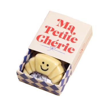 Lisa Angel Tiny Matchbox - Ceramic Croissant