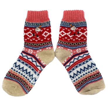 Moomin Little My Fair Isle Socks