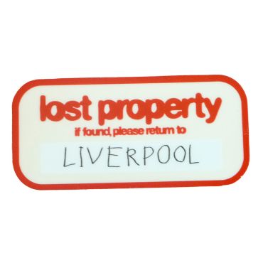 Proper Good Lost Property Return to Liverpool Sticker