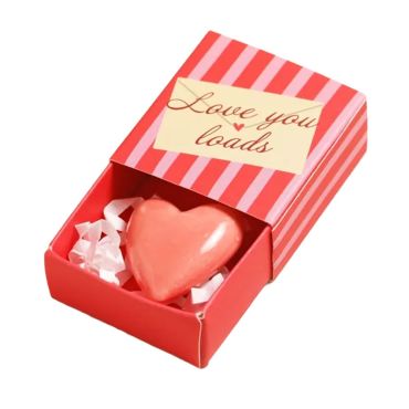 Lisa Angel Tiny Matchbox - Love You Ceramic Heart