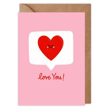 Love You! Valentines Card