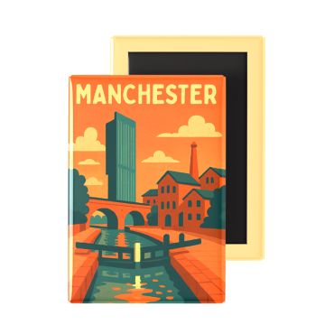 Manchester Canal Fridge Magnet