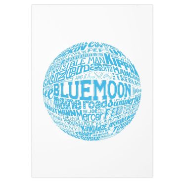 Man City A3 Print