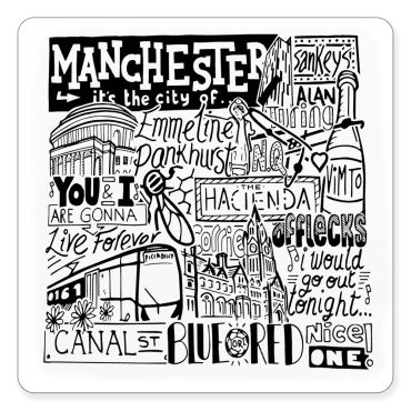 Manchester Landmarks Coaster