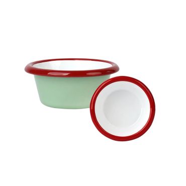 Green Enamel Christmas Mini Dip Dish