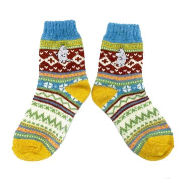 Moomin Fair Isle Socks