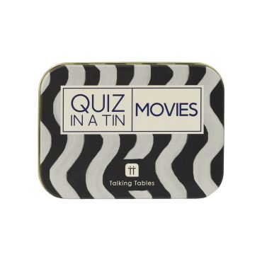 Movie Trivia Quiz in a Tin