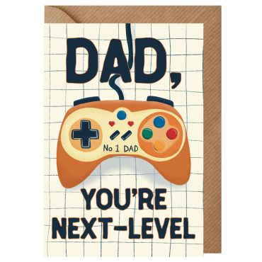 Dad Next Level Father's Day Card