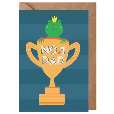 No. 1 Dad Father's Day Card