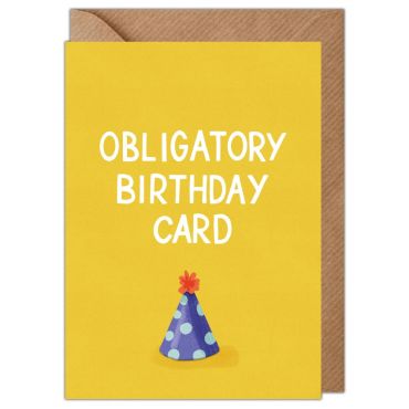 Obligatory Birthday Card