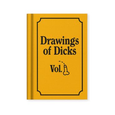 Ohh Deer A7 Tiny Notebook - Drawings of Dicks