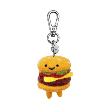 Ohh Deer Silly Bean Keyring - Burger