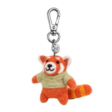 Ohh Deer Silly Bean Keyring - Red Panda