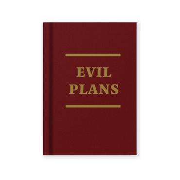 Ohh Deer A7 Tiny Notebook - Evil Plans