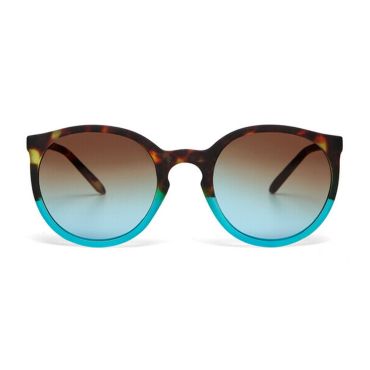 OKKIA Berlino Bright Blue Havana Sunglasses 