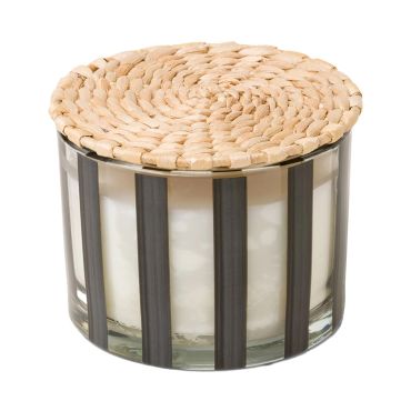 Paddywax Al Fresco Striped Candle - Palo Santo & Sage