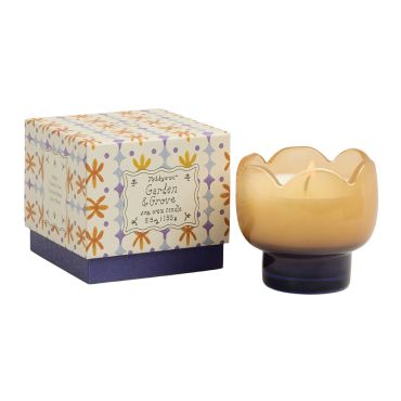 Paddywax Tulip Glass Scented Candle - Garden & Grove