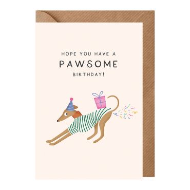 Studio Mads Pawsome Birthday Card