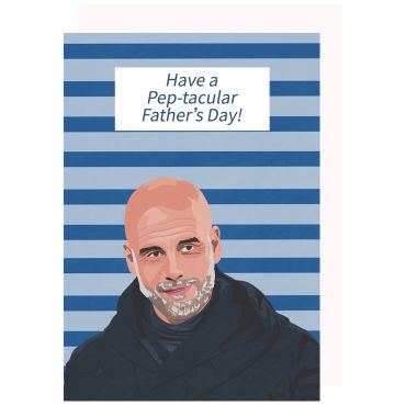 Pep Guardiola Father's Day Card
