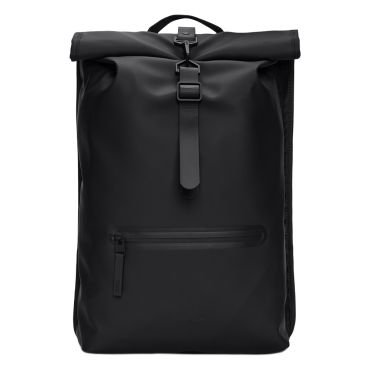 Rains Rolltop Rucksack Black