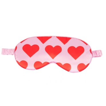 Helio Ferretti Hearts Red & Pink Eye Mask