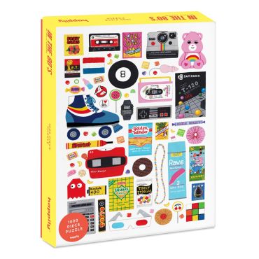 Happily Retro 80s 1000 Piece Jigsaw Puzzle