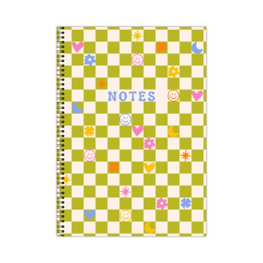 Retro Icons A5 Notebook