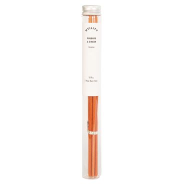 Incense Glass Tube - Rhubarb & Ginger