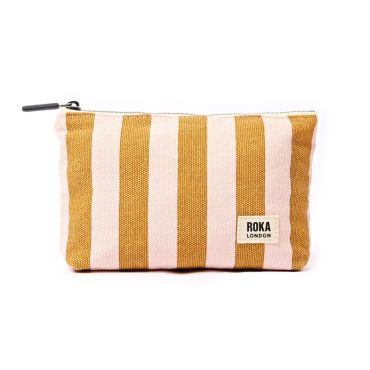 ROKA London Maida Vale Makeup Bag - Rose Gold