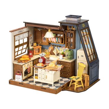 Rolife Baking Kitchen DIY Miniature House Kit