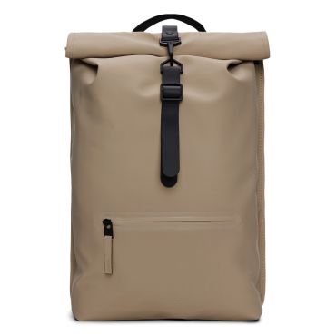 Rains Rolltop Rucksack - Beige