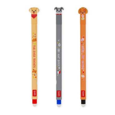 Legami Erasable Pen Set - Fur-ever Friends