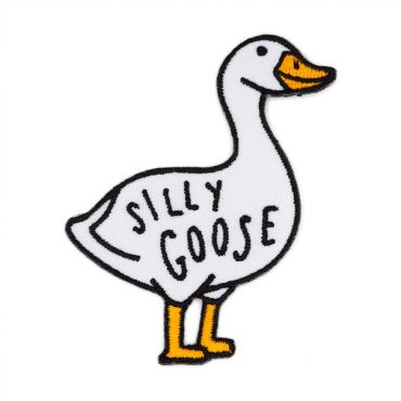 These Are Things Iron-On Patch - Silly Goose