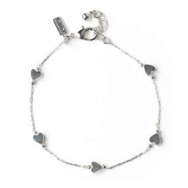 Silver Heart Bracelet