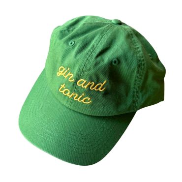 Silver Spider Dad Cap - Gin and Tonic