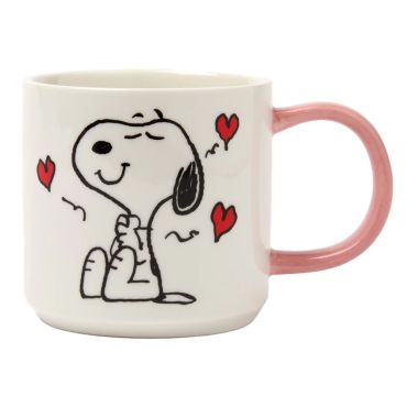 Snoopy Mug - I Love You Hearts