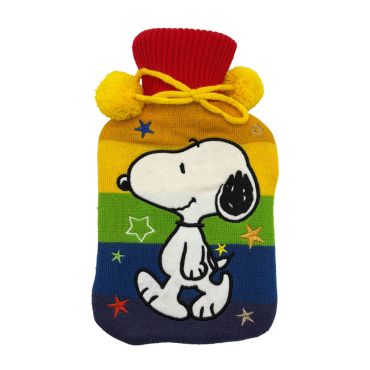 Peanuts Snoopy Rainbow Hot Water Bottle