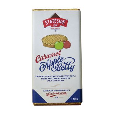 Stateside Caramel Apple Betty Milk Chocolate Bar