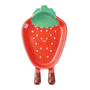 Ceramic Trinket Dish - Strawberry