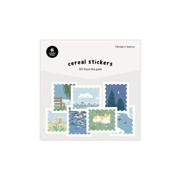 Suatelier Cereal Sticker Pack 307 From The Park