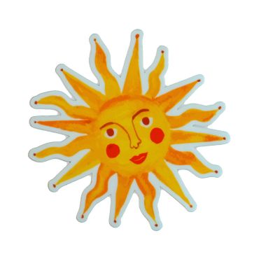 Proper Good Sun Sticker
