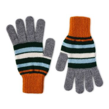 Robert Mackie Sween Mens Gloves - Grey