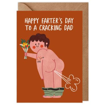 To A Cracking Dad Father's Day Card