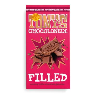 Tony's Chocolonely Filled - Creamy Milk Chocolate Ganache