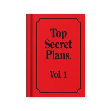 Ohh Deer A7 Tiny Notebook - Top Secret Plans
