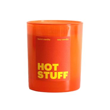 Hot Stuff Colour Candle - Burnt Vanilla