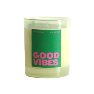 Good Vibes Colour Candle - Rhubarb Tart thumb